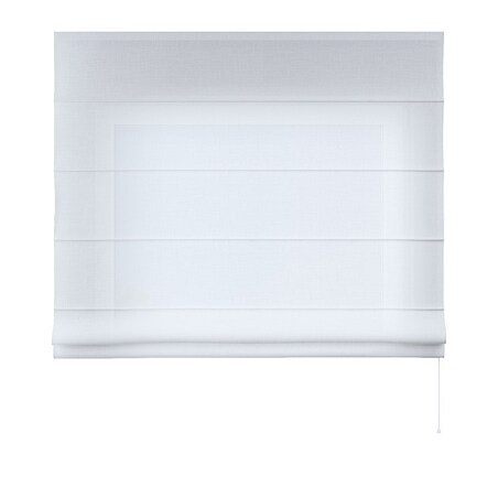 Roleta rzymska Capri 130x170 prześwitująca, biała