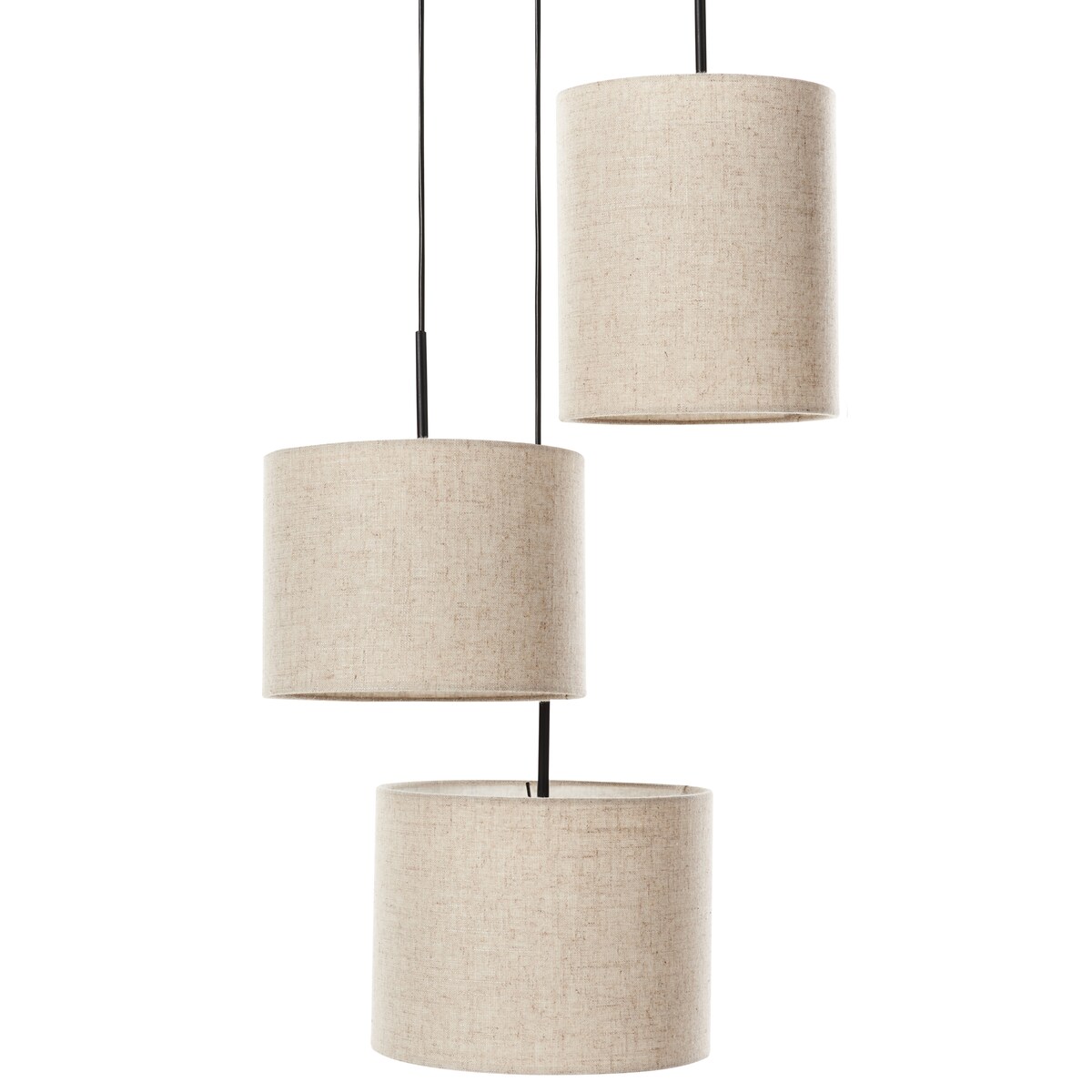 Lampa wisząca PARGUAZA Len Jasnobeżowy