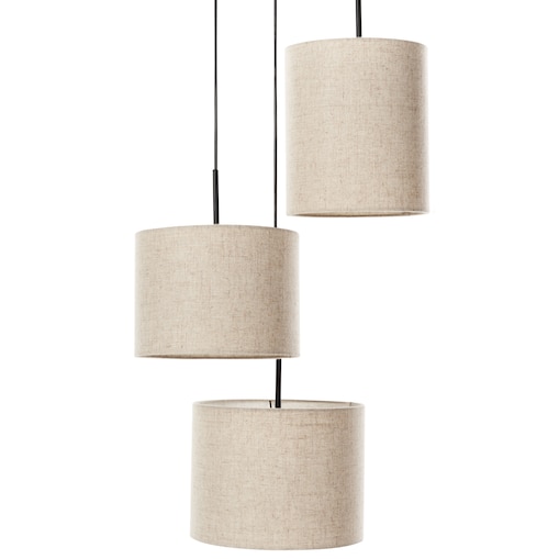 Lampa wisząca PARGUAZA Len Jasnobeżowy