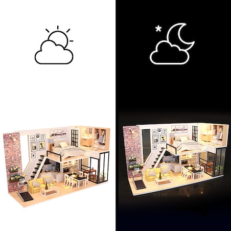 Miniaturowy domek - Loft na Manhattanie