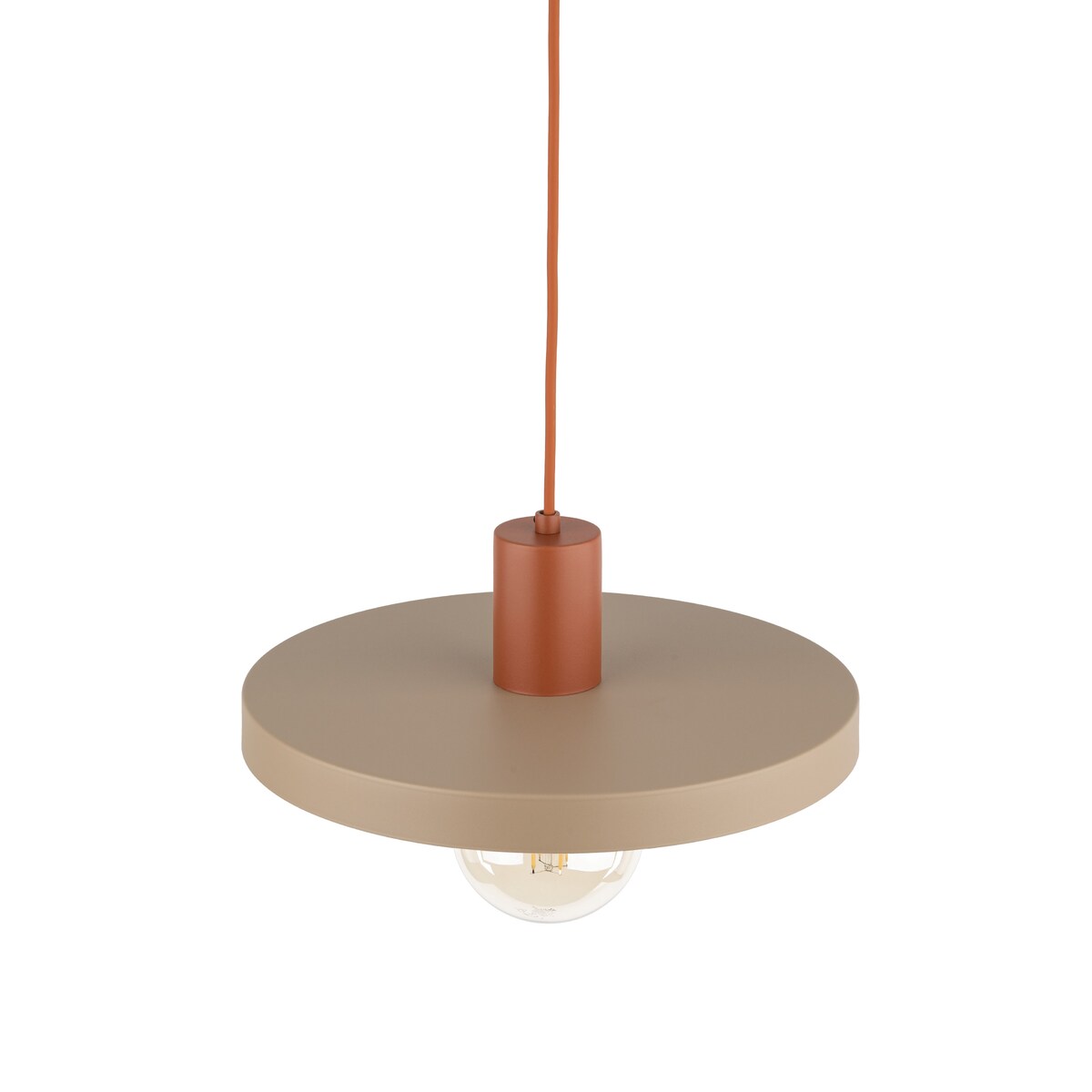 Lampa Wisząca SILA BRICK SABIA 30 Ceglasto-Beżowa E27 TK Lighting