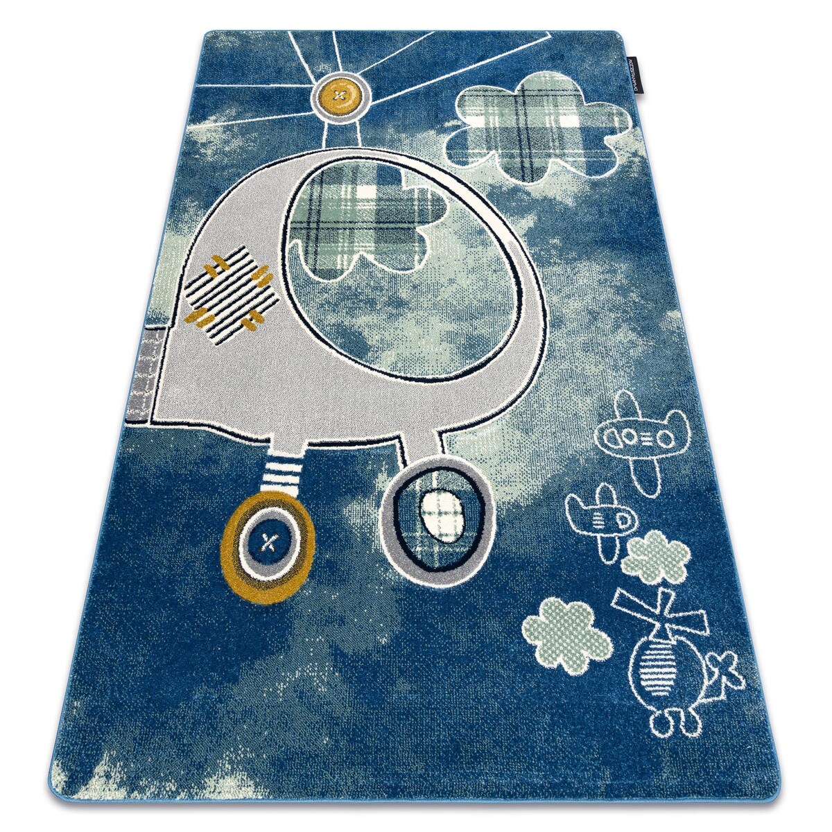 Dywan PETIT HELICOPTER helikopter, samoloty 160x220 cm