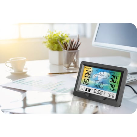 Bezprzewodowa stacja pogody pogodowa higrometr Berdsen