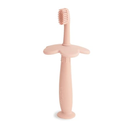 Mushie Szczoteczka do Zębów dla Niemowląt Flower Blush