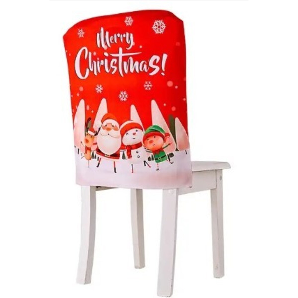 Pokrowiec Na Krzesło Ozdoba Świąteczna Mikołaj