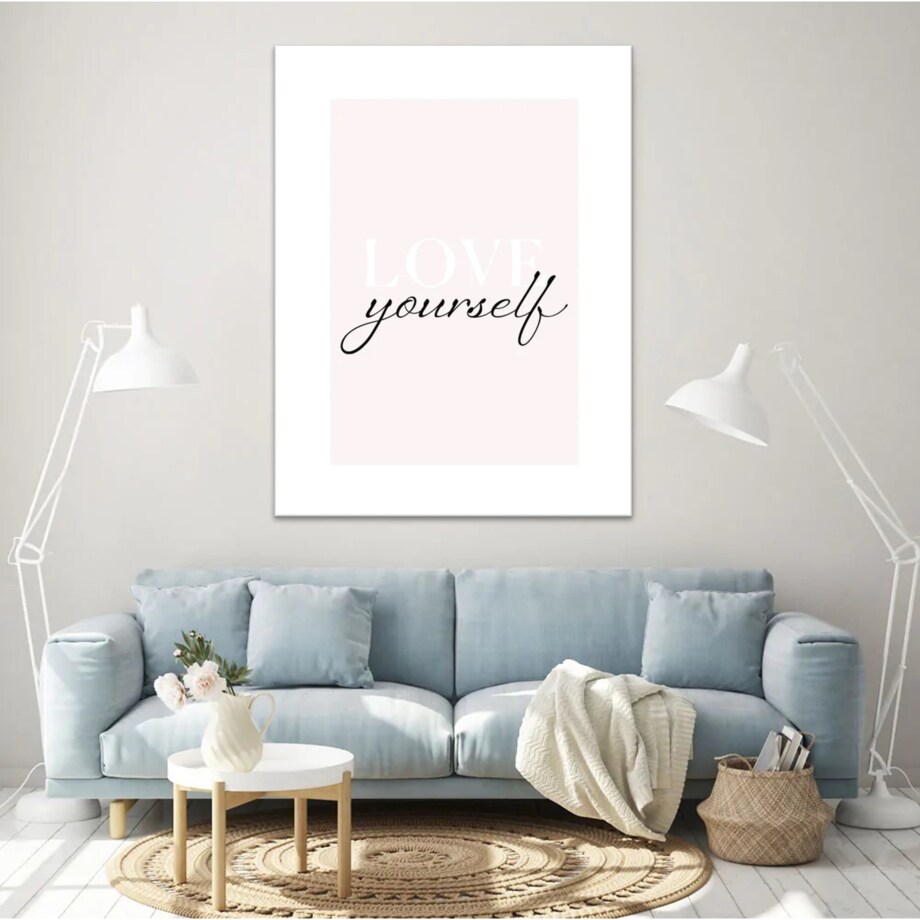 Poster Story, Plakat, Obraz - Love Yourself, wymiary 30 x 42 cm