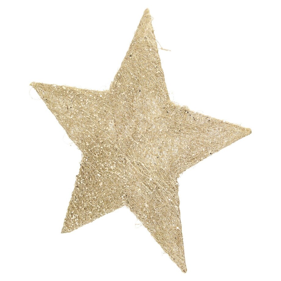 Dekoracja Golden Star, 40 x 0,5 x 40 cm