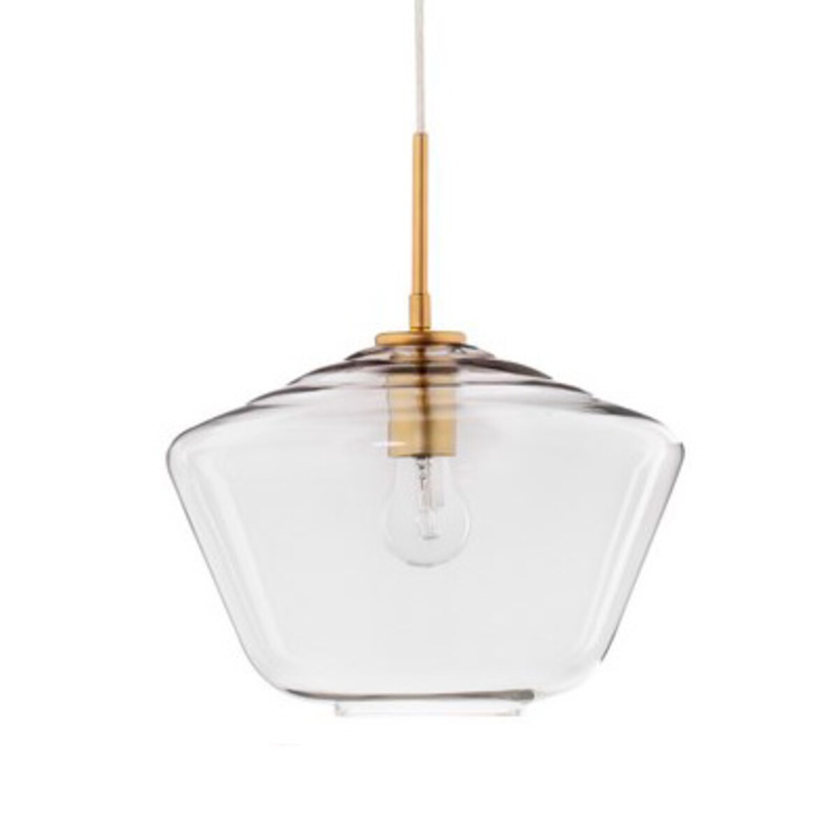 Loftowa LAMPA wisząca TULUA LE41794 Luces Exclusivas skandynawska OPRAWA szklany zwis przezroczysty