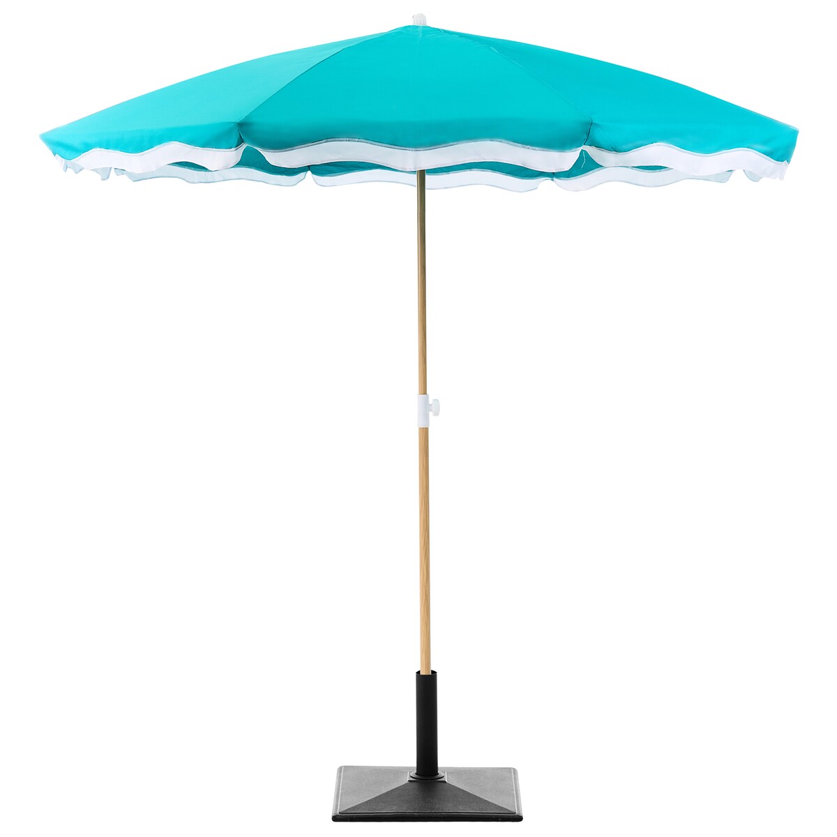 Parasol ogrodowy 232 cm SESTRIERE Turkusowy