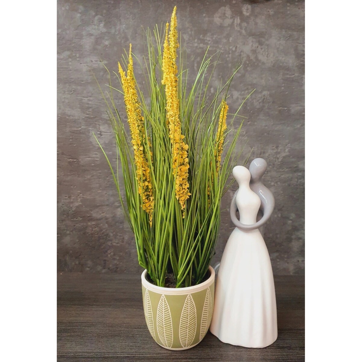 Trawa Sztuczna Roślina W Doniczce Sztuczne Kwiaty Wrzos