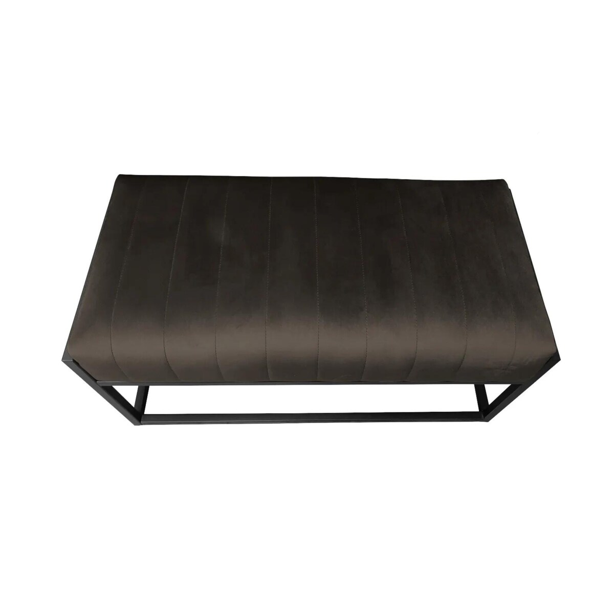 Ławka LILU MG VELVET brązowa