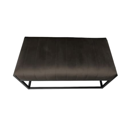 Ławka LILU MG VELVET brązowa