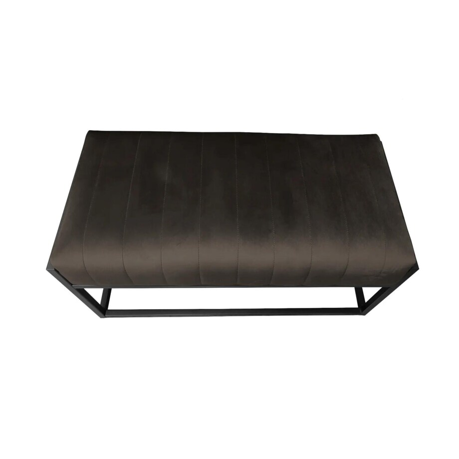 Ławka LILU MG VELVET brązowa