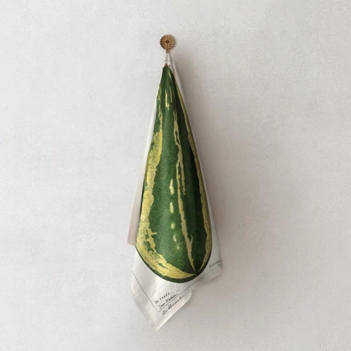 Lniany ręcznik kuchenny - arbuz