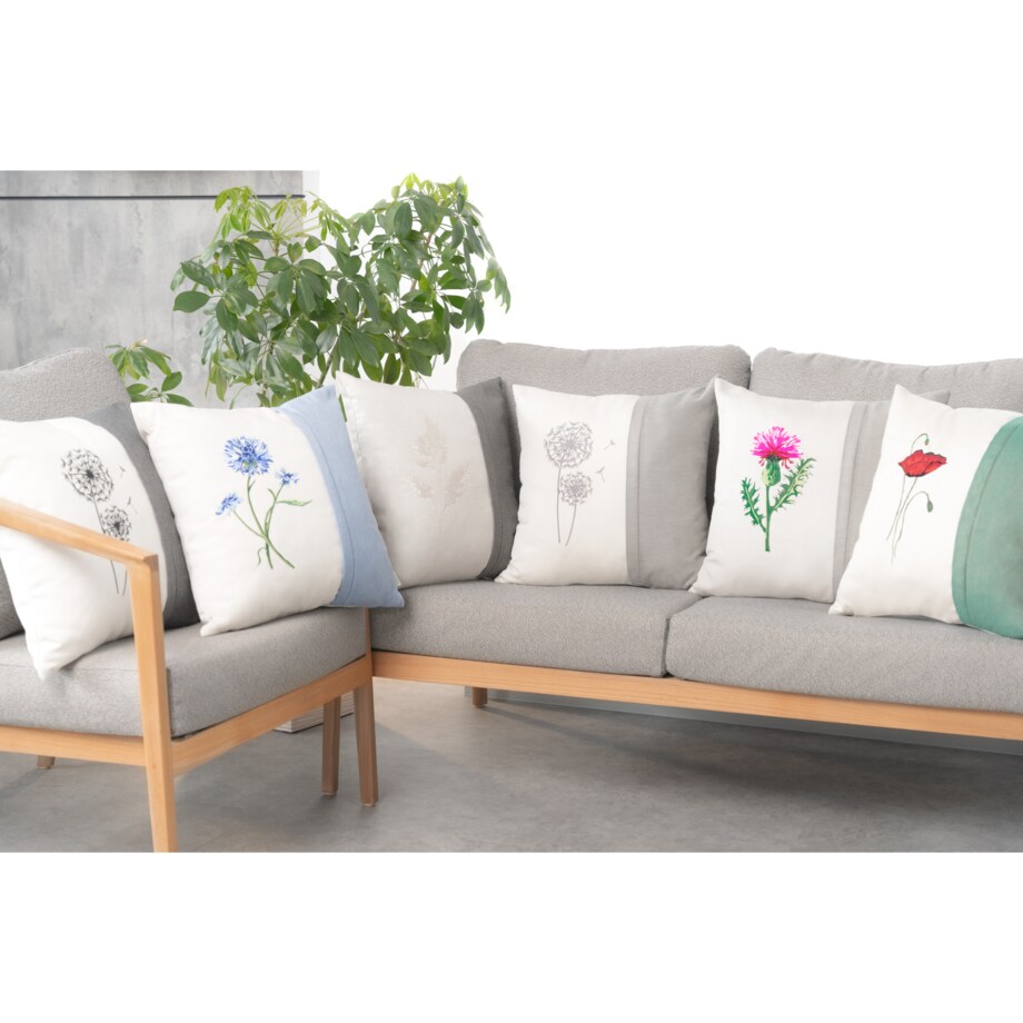 Poduszka dekoracyjna Dmuchawiec Stone 45 x 45 cm