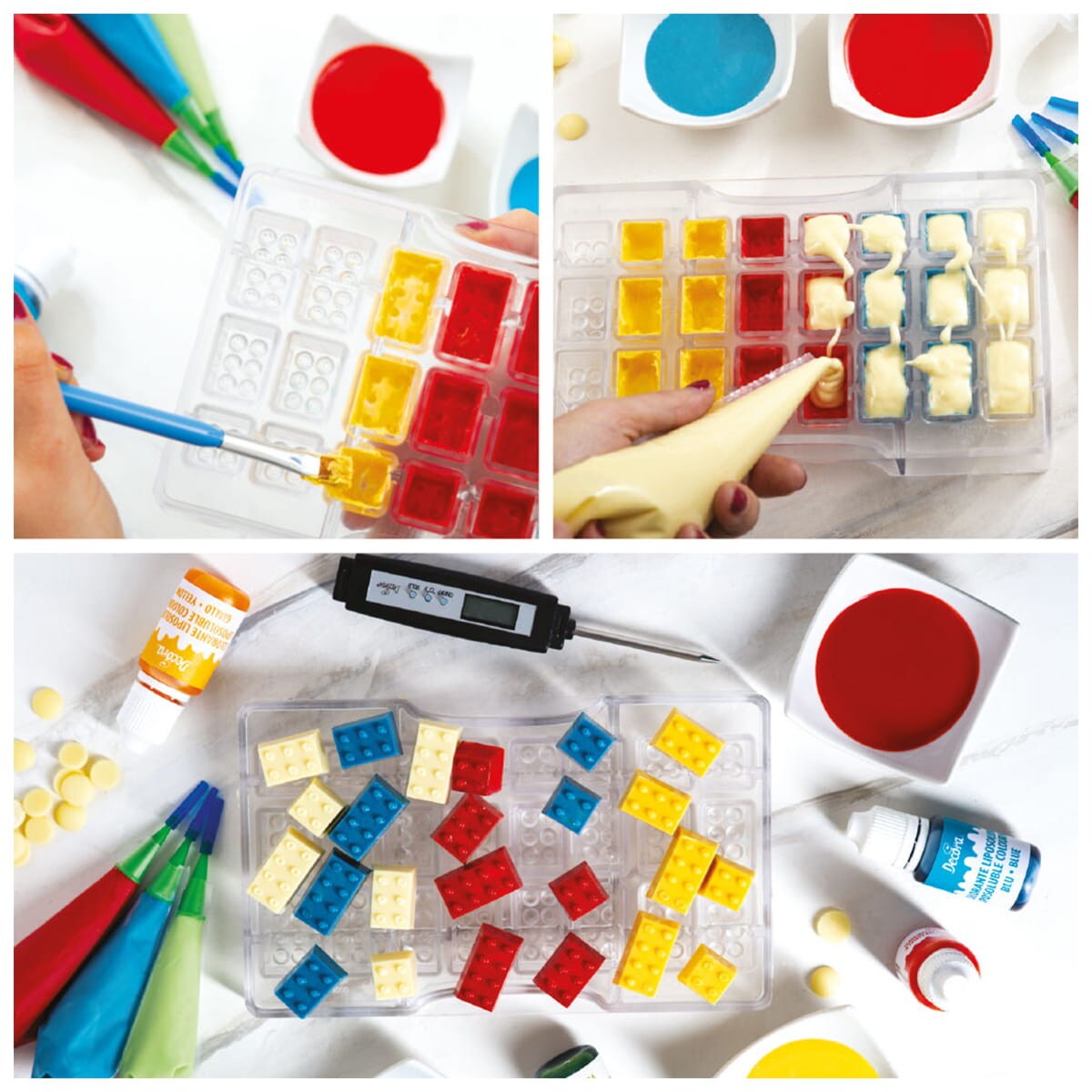 Rękawy cukiernicze (10) + 10 tylek do pisania / Decora