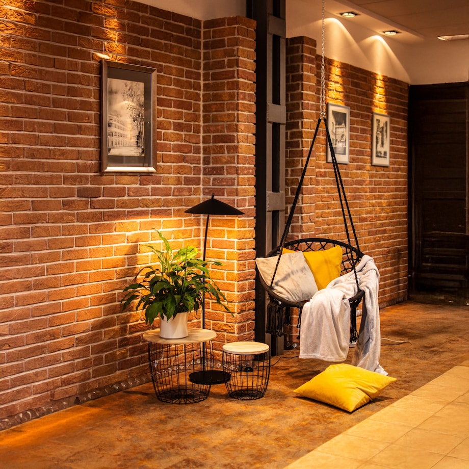 Krzesło plecione BOHO podwieszane duża huśtawka bocianie gniazdo 70 cm fotel wiszący