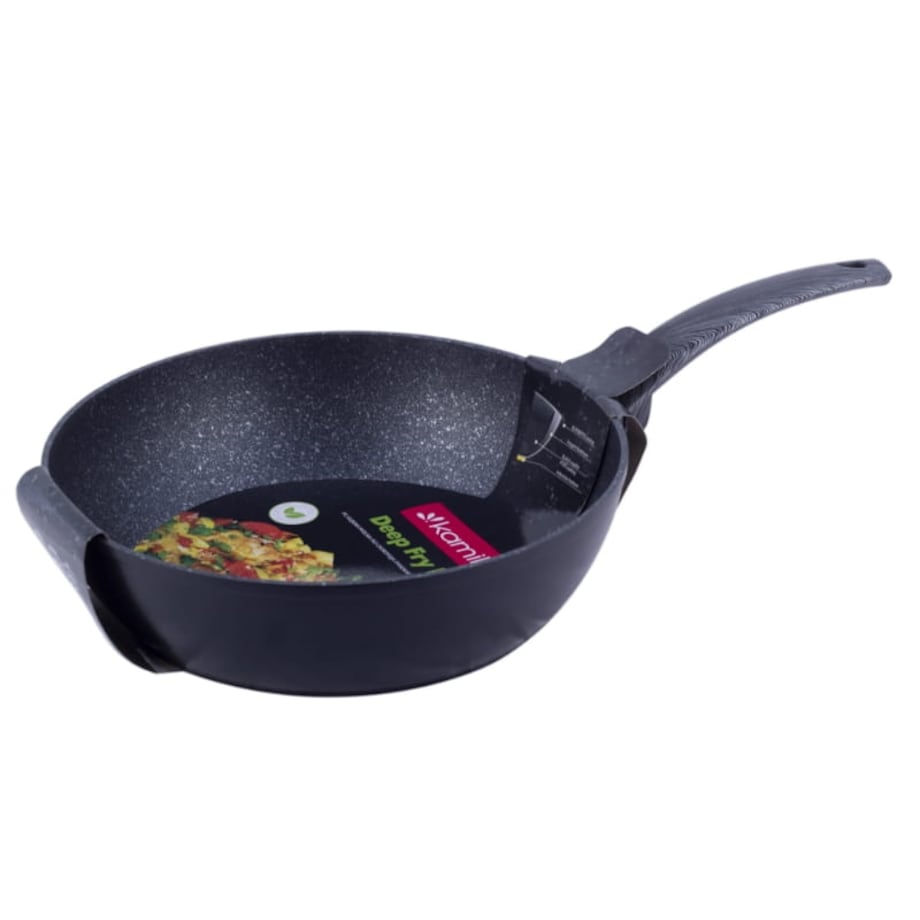 Patelnia marmurowa głęboka wok 26cm indukcja KAMILLE