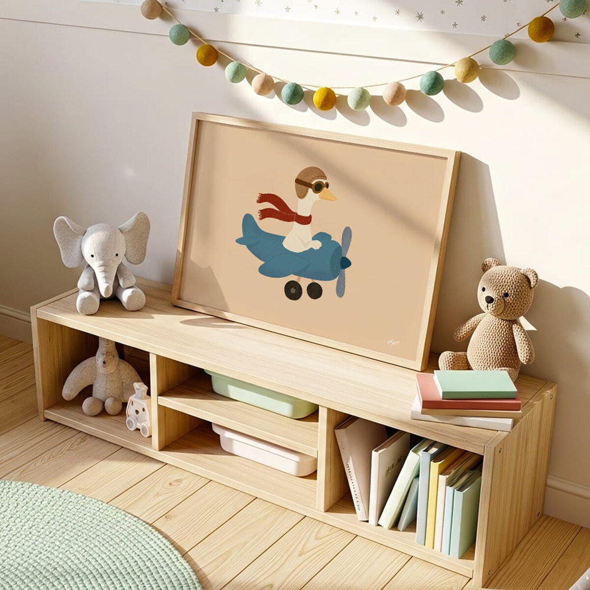 plakat kapitan gęś 70x100