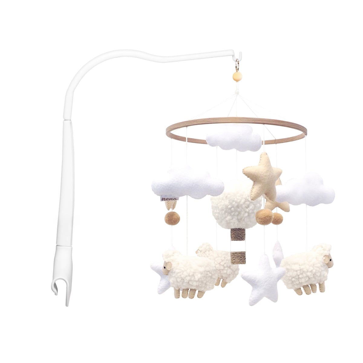 NENO NELU Karuzela do łóżeczka z uchwytem mocującym