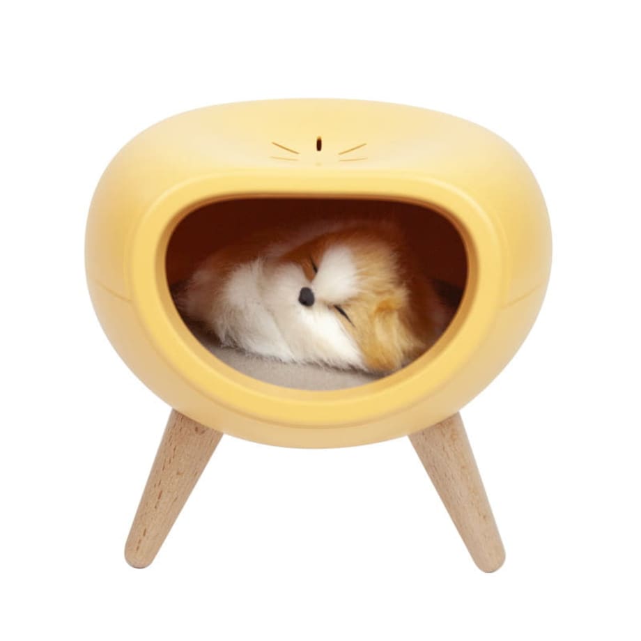 Lampka nocna dla dzieci z pieskiem - żółta