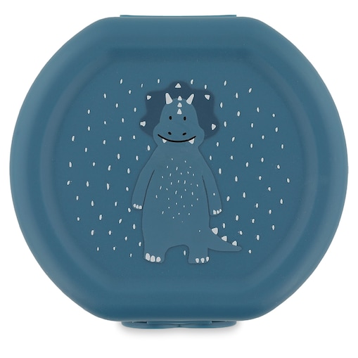 Zestaw pojemników na przekąski z klipsem 2 szt. - Triceratops Trixie Baby