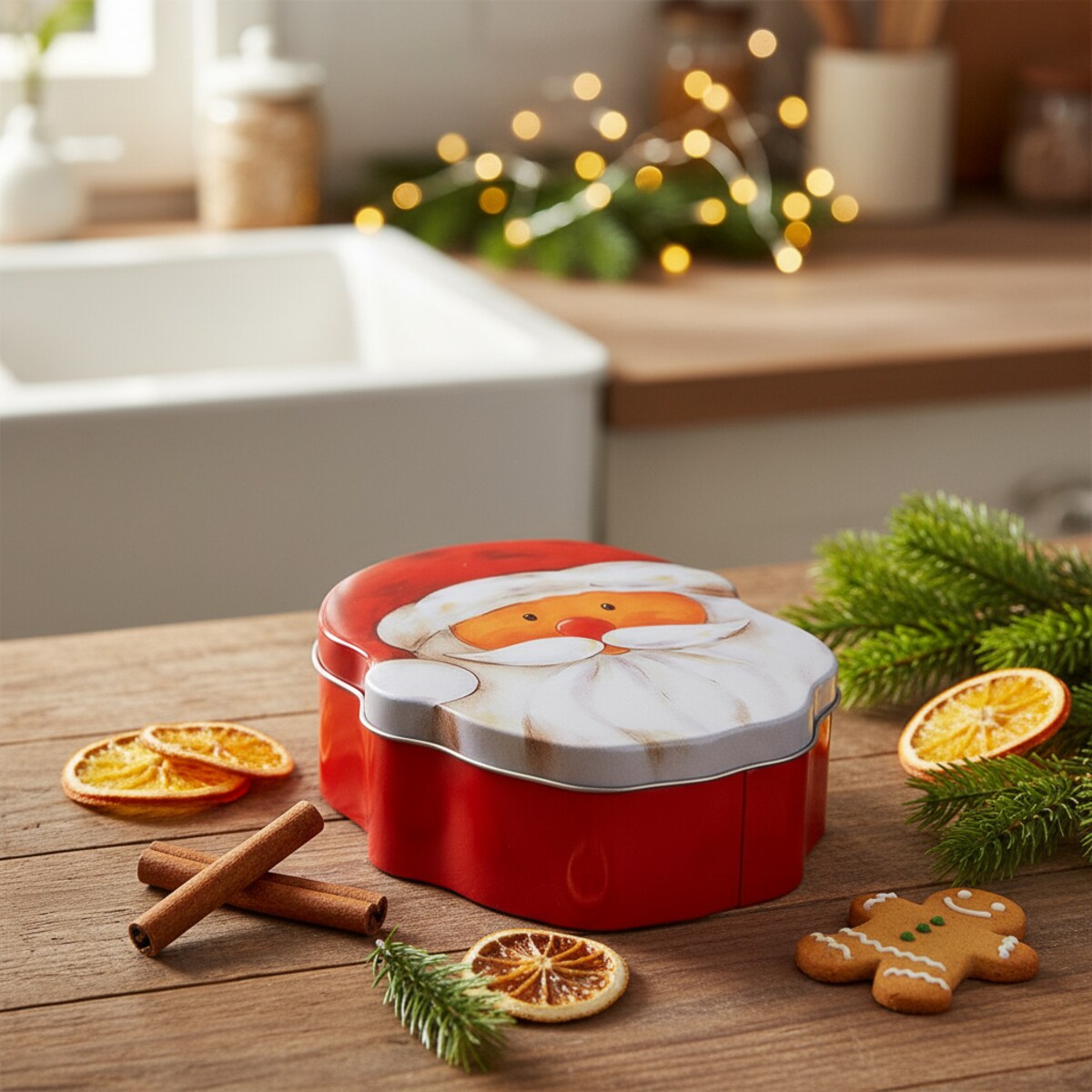 Puszka na ciastka VINTERA motyw świąteczny, 1,7 l