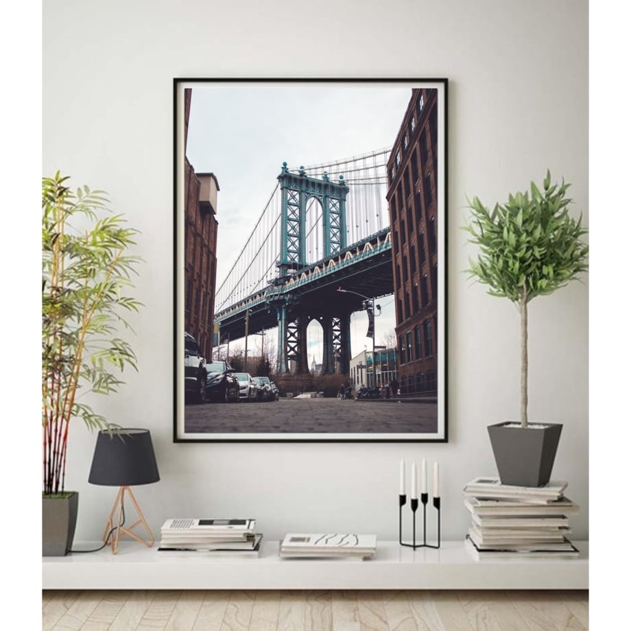 Poster Story, Plakat, Obraz - Widok na Brooklyn, wymiary 42 x 60 cm