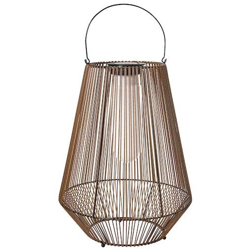 Lampion solarny LUSWISHI 68 cm Naturalny