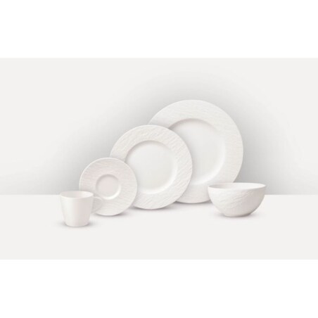Zestaw dla 4 osób Manufacture Rock Blanc Villeroy & Boch