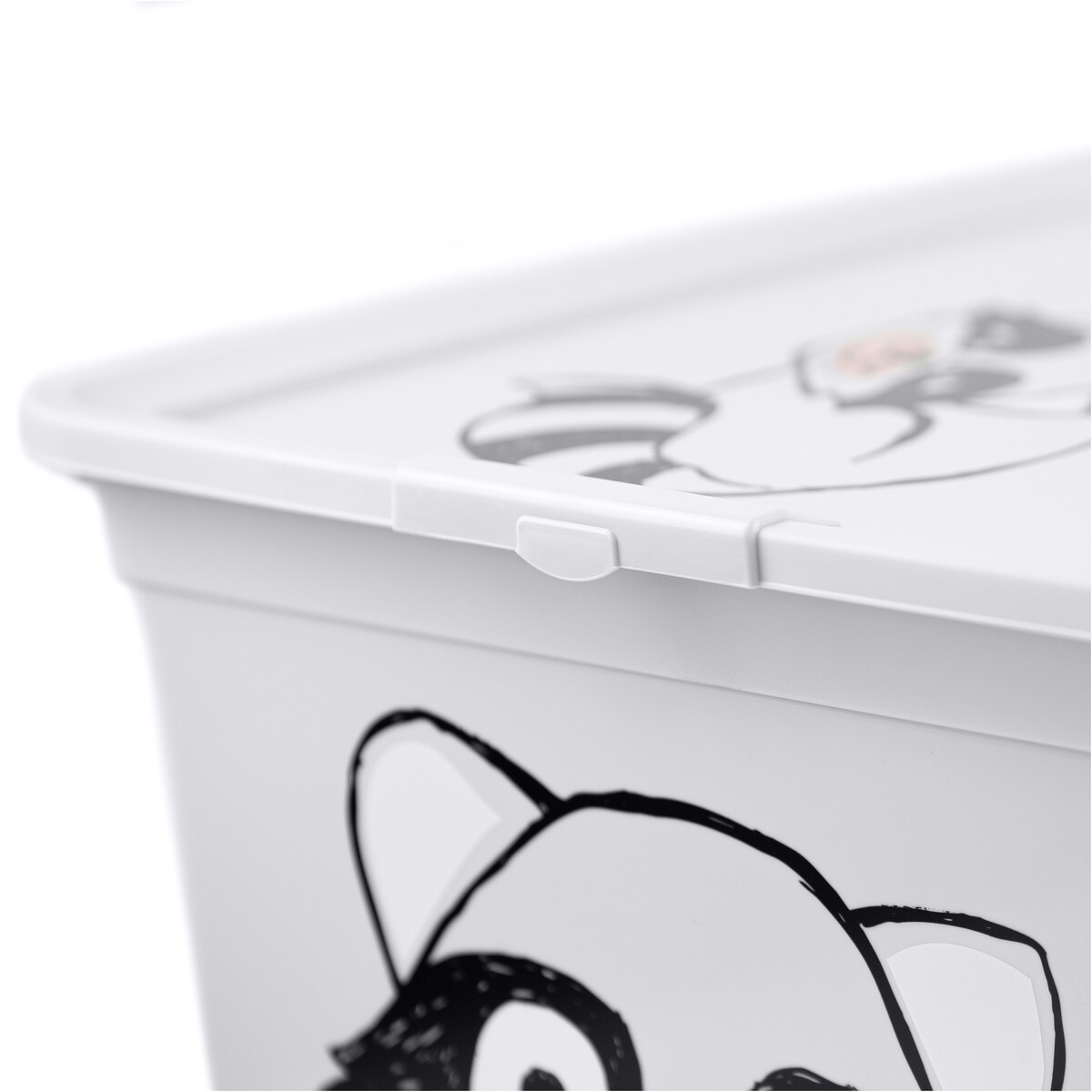 Pojemnik Plastikowy Na Zabawki Z Pokrywą Do Pokoju Dziecka 15 L Szop