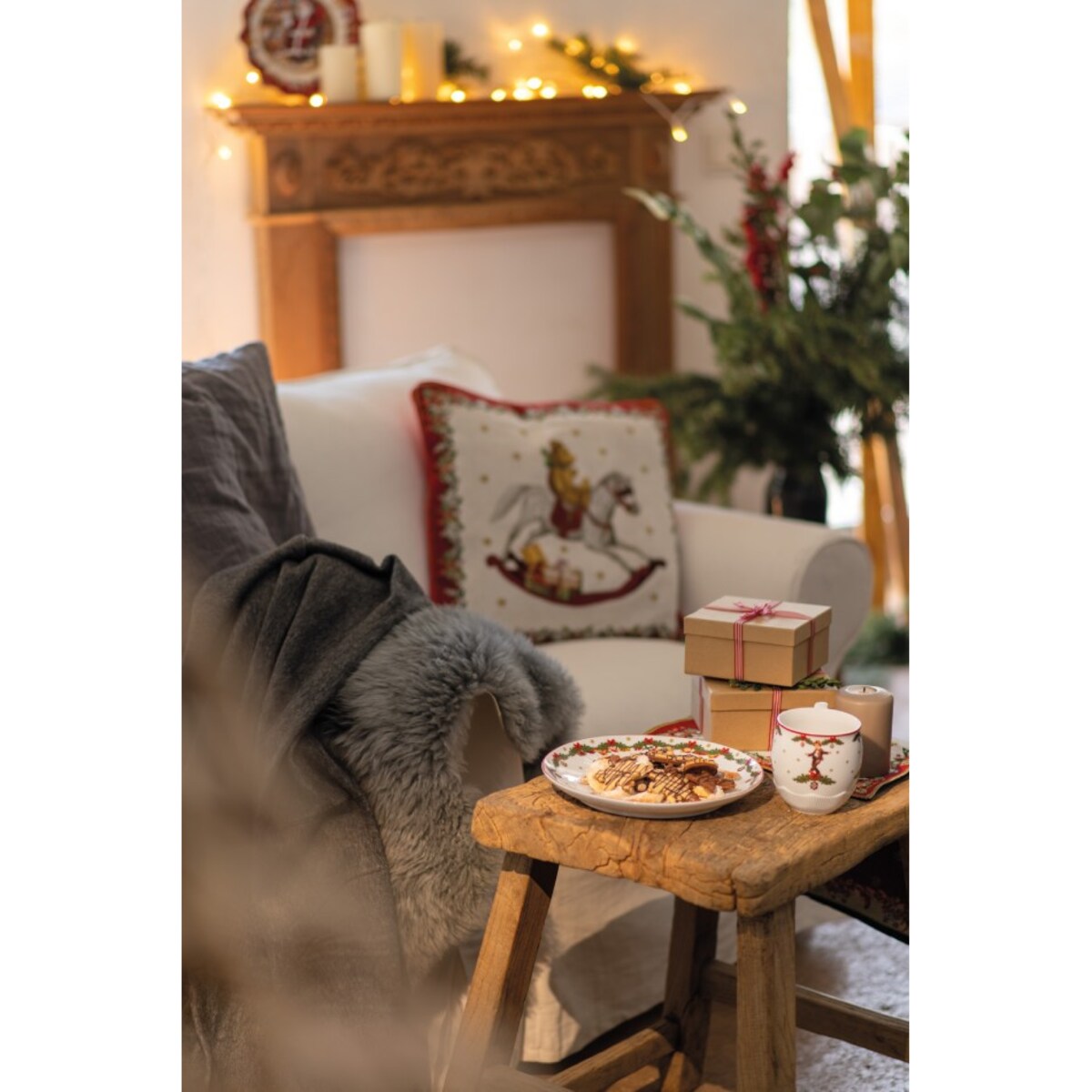 Poduszka dwustronna Miś Toy's Fantasy, 45 x 45 cm, Villeroy & Boch