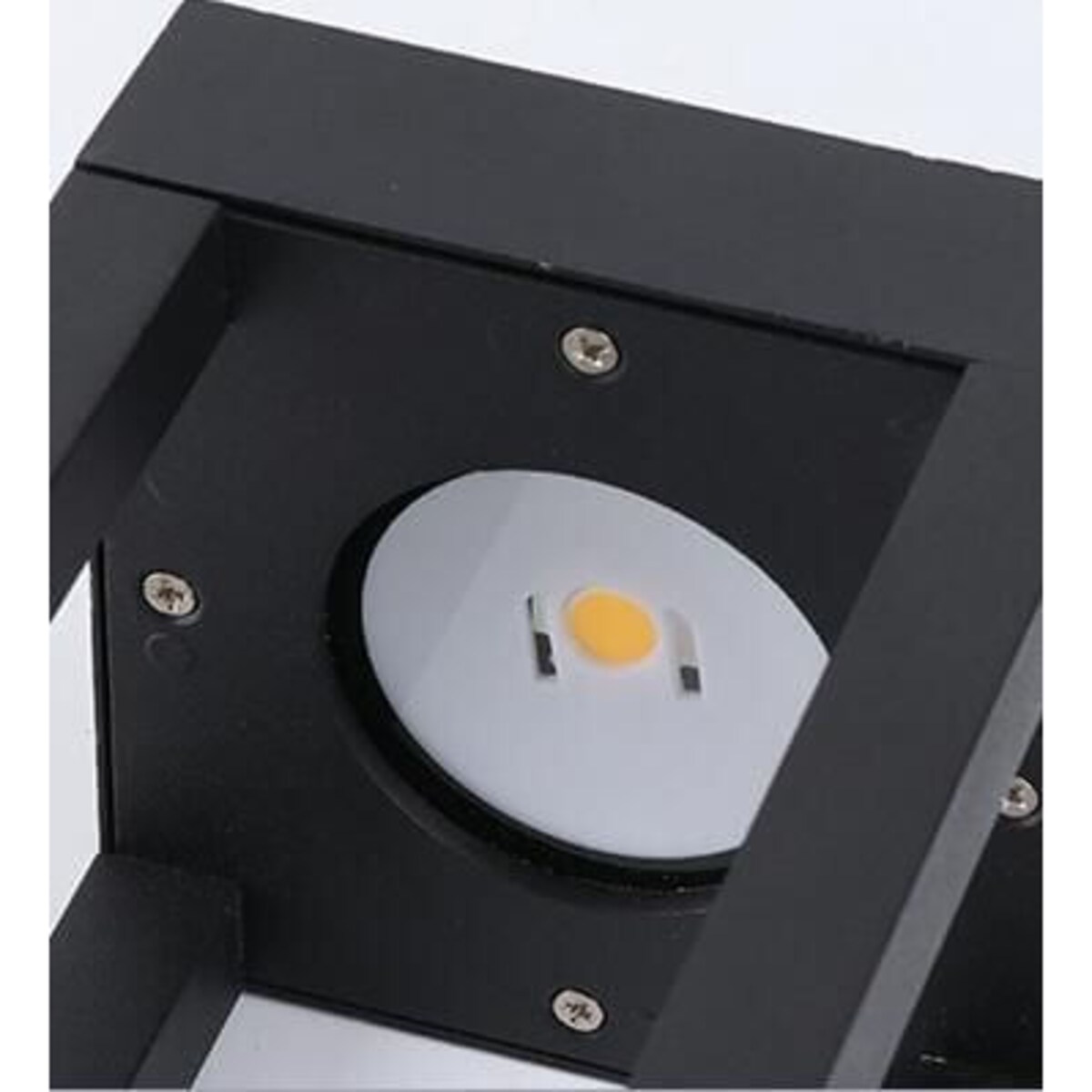 Stojąca LAMPA zewnętrzna QUBE ABIGALI-GLQ400WW 7W Abigali ogrodowa OPRAWA metalowa LED 7W 3000K outdoor IP65 czarna