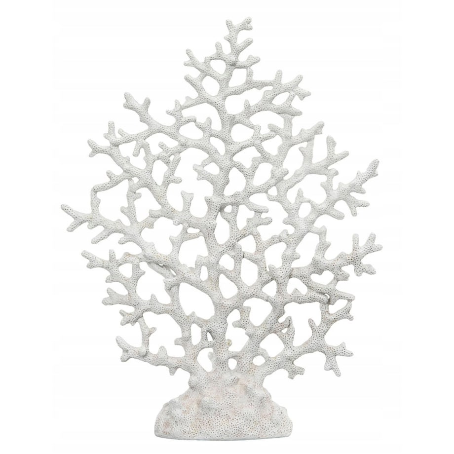 FIGURKA RAFA KORALOWA koralowiec biały wys. 34cm
