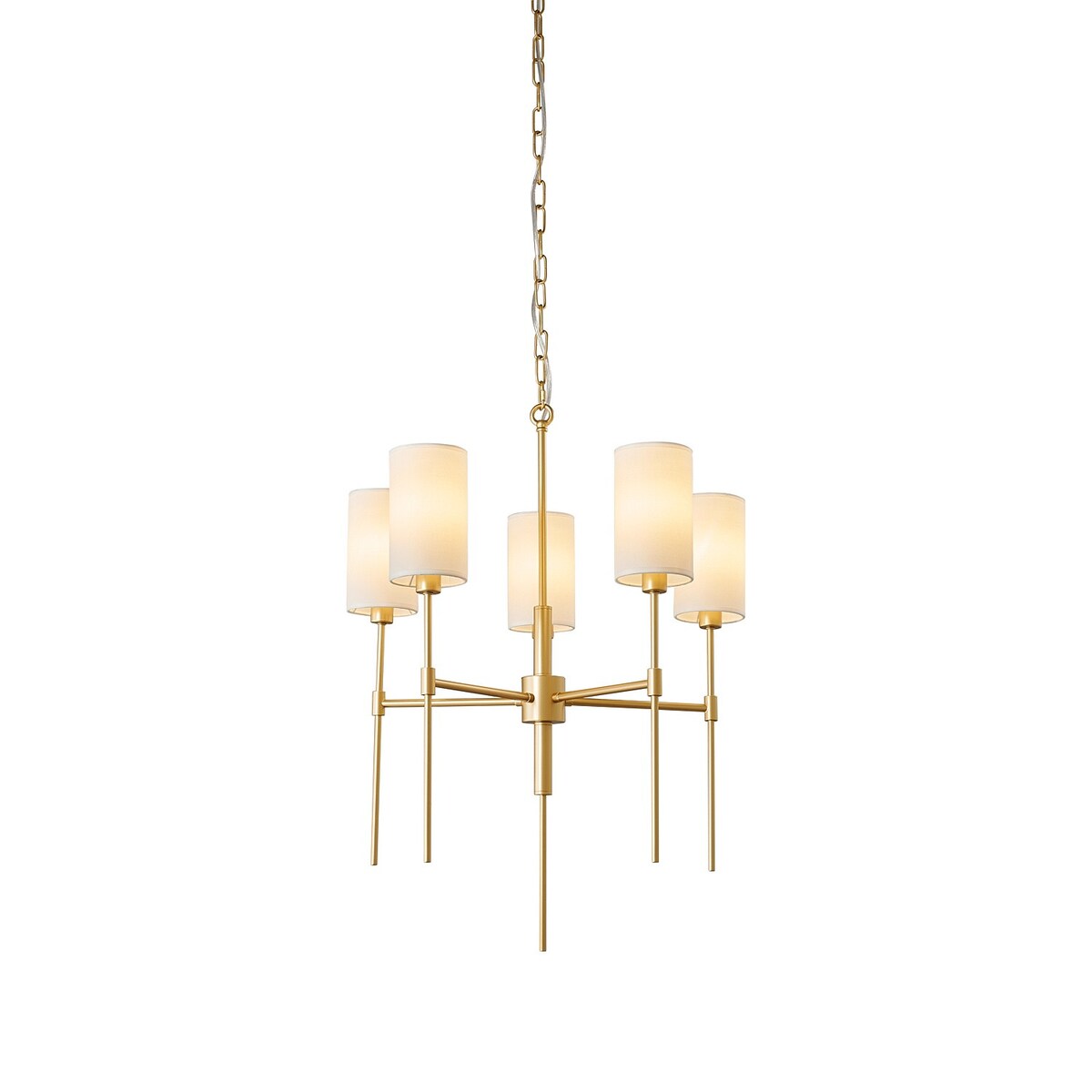 Lampa wisząca DARLING żyrandol złota 60 cm