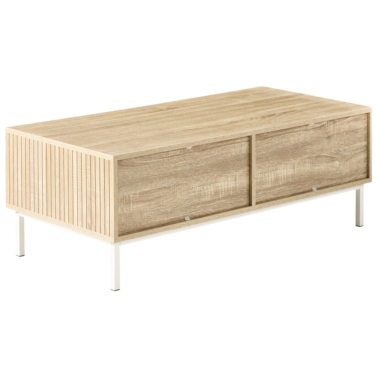 Stolik kawowy ROYALLA Jasnobrązowy