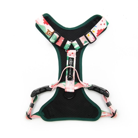 Szelki bezuciskowe dla psa lub kota "Więcej niż jedno zwierzę" - Szerokość taśmy: 20mm, Rozmiar: S