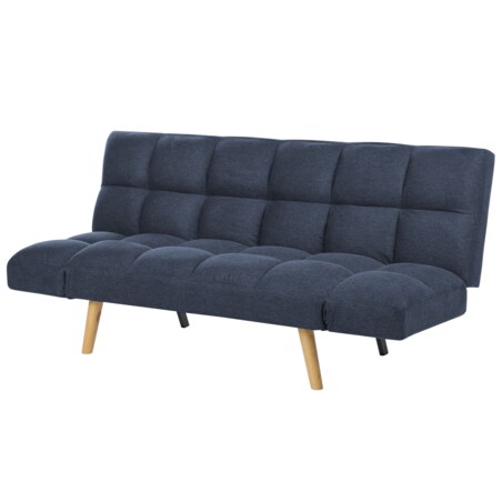 Sofa rozkładana granatowa INGARO