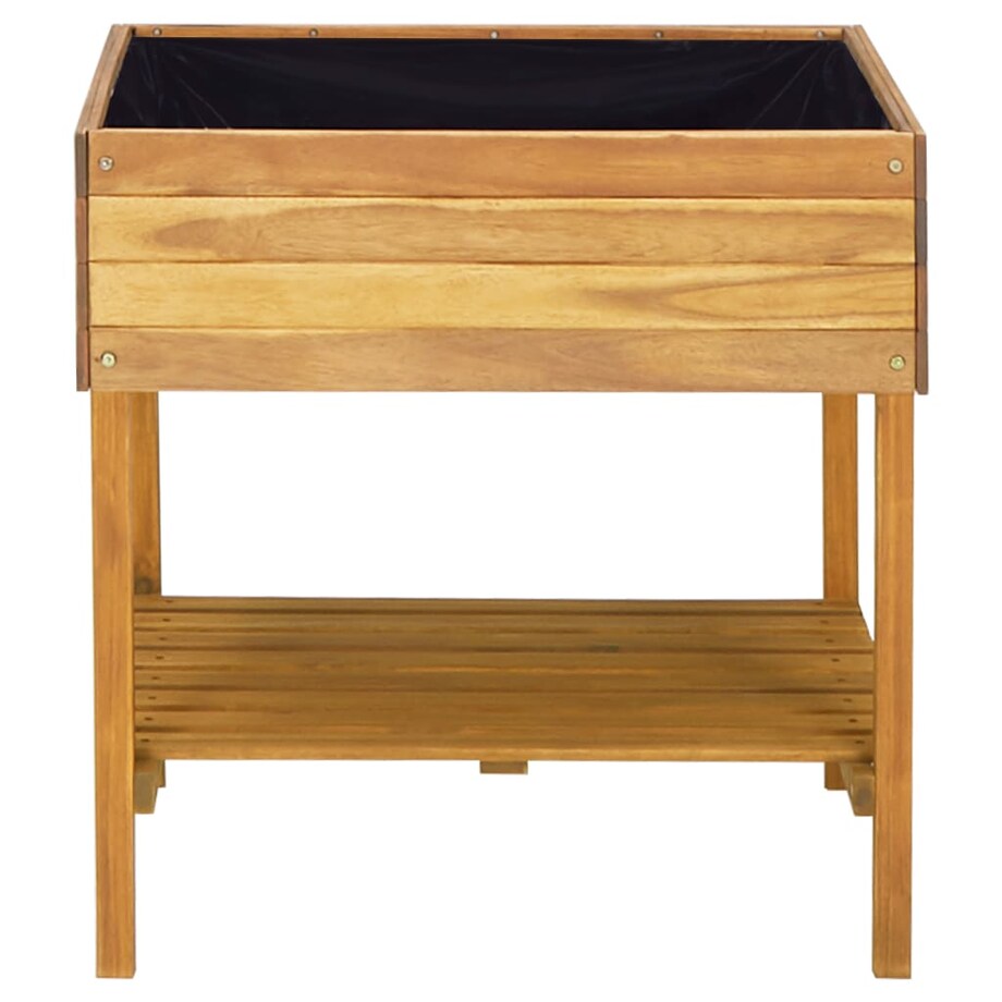 vidaXL Wysoka donica ogrodowa, 78,5x58,5x78,5 cm, lite drewno akacjowe