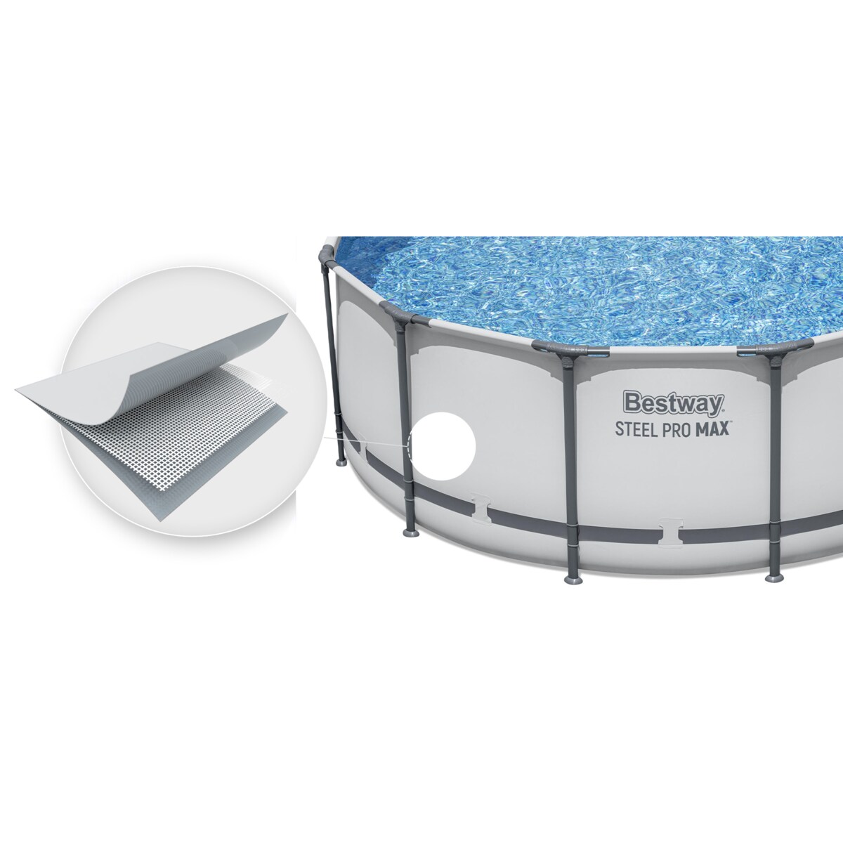 Basen ogrodowy stelażowy 396x122cm Bestway zestaw