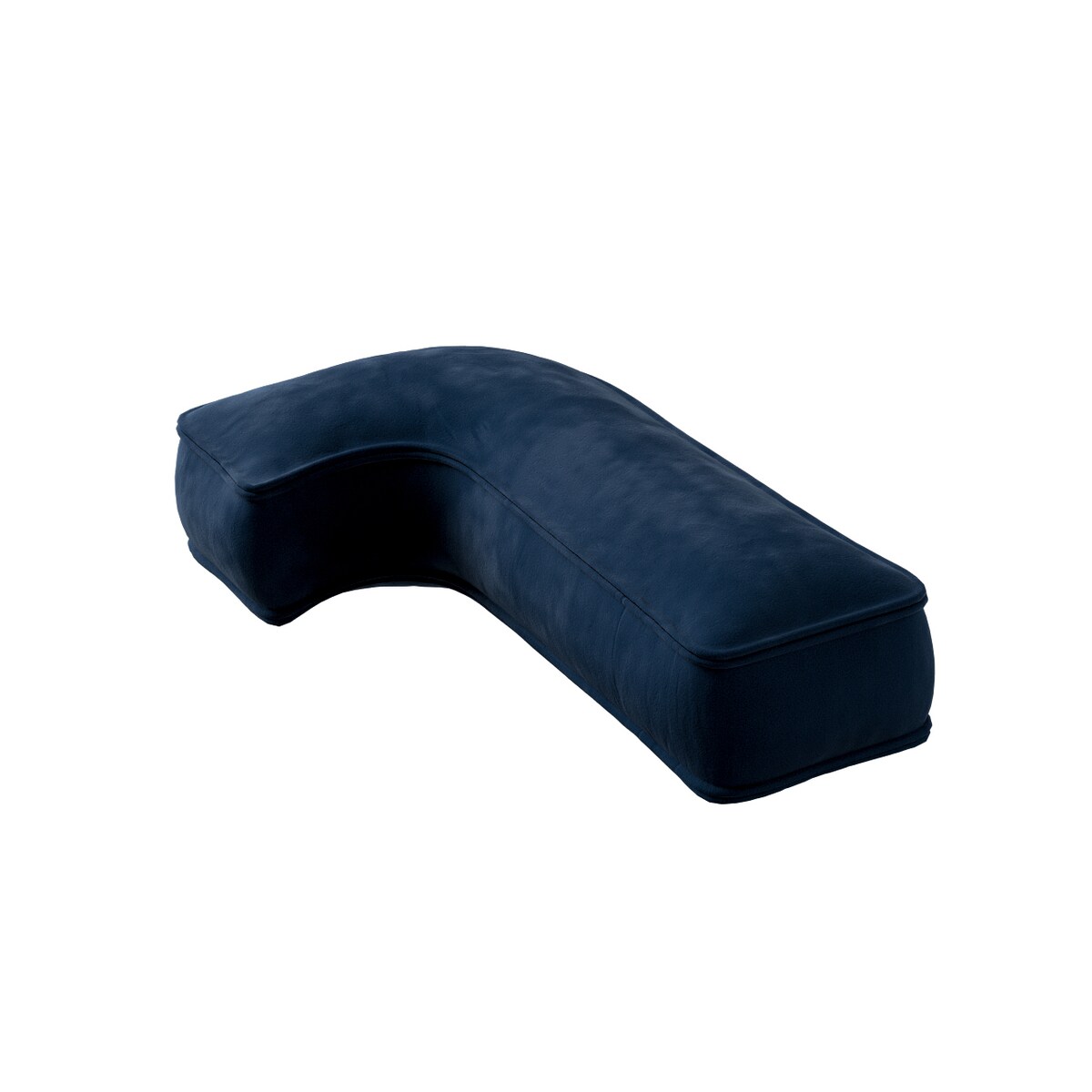 Poduszka literka J, granat, 35x40cm, Posh Velvet