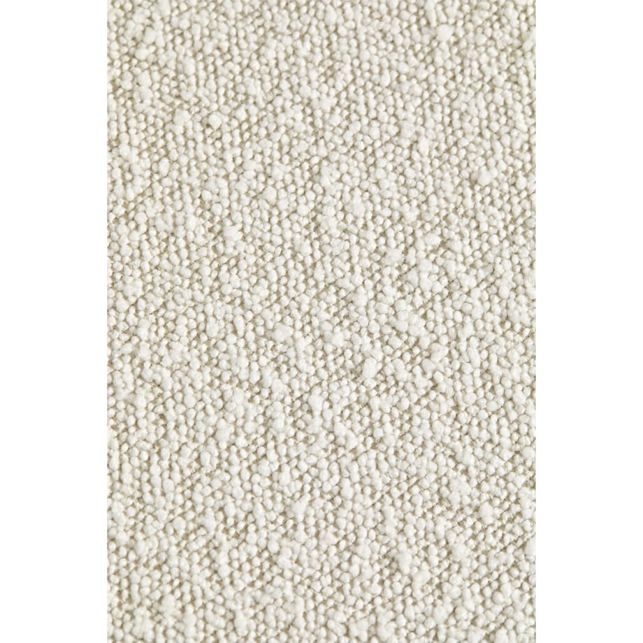 Krzesło drewniane, ciemne drewno + bouclé, Olsen