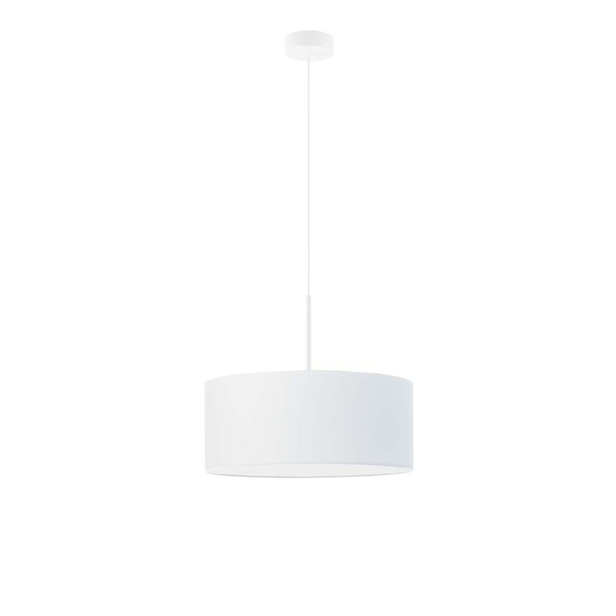 Lampa wisząca zwis żyrandol sufitowa z abażurem walec JAZZ 40 cm