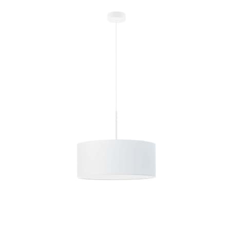 Lampa wisząca zwis żyrandol sufitowa z abażurem walec JAZZ 40 cm
