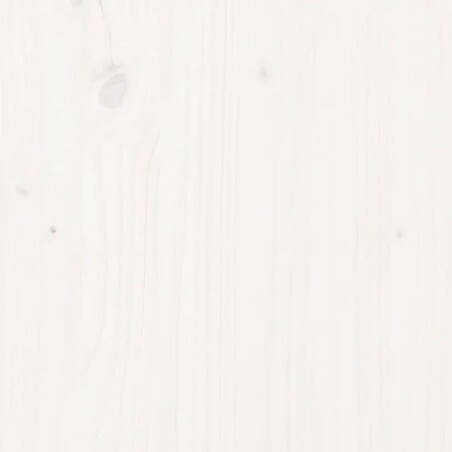 vidaXL Biurko, białe, 140x50x75 cm, lite drewno sosnowe