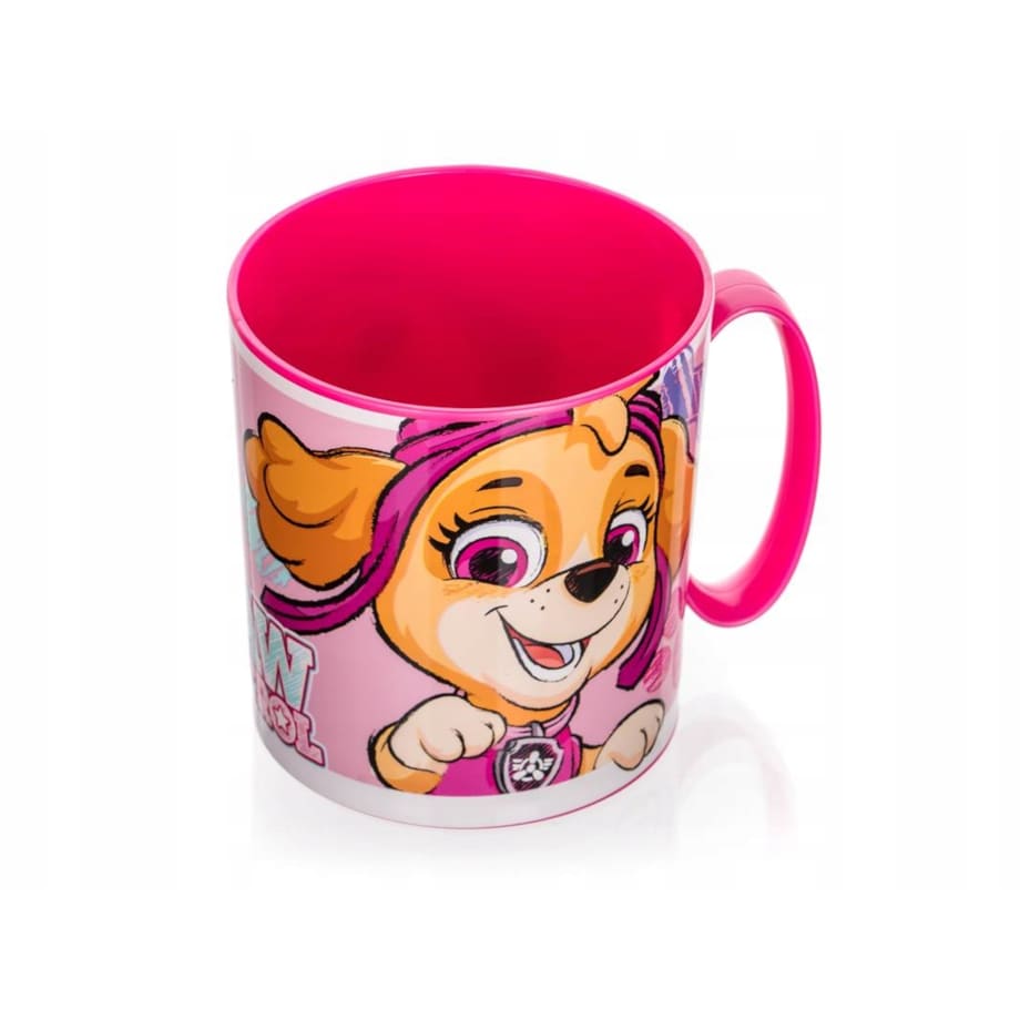 Talerz plastikowy + KUBEK dla dziecka zestaw na jedzenie obiad PSI PATROL