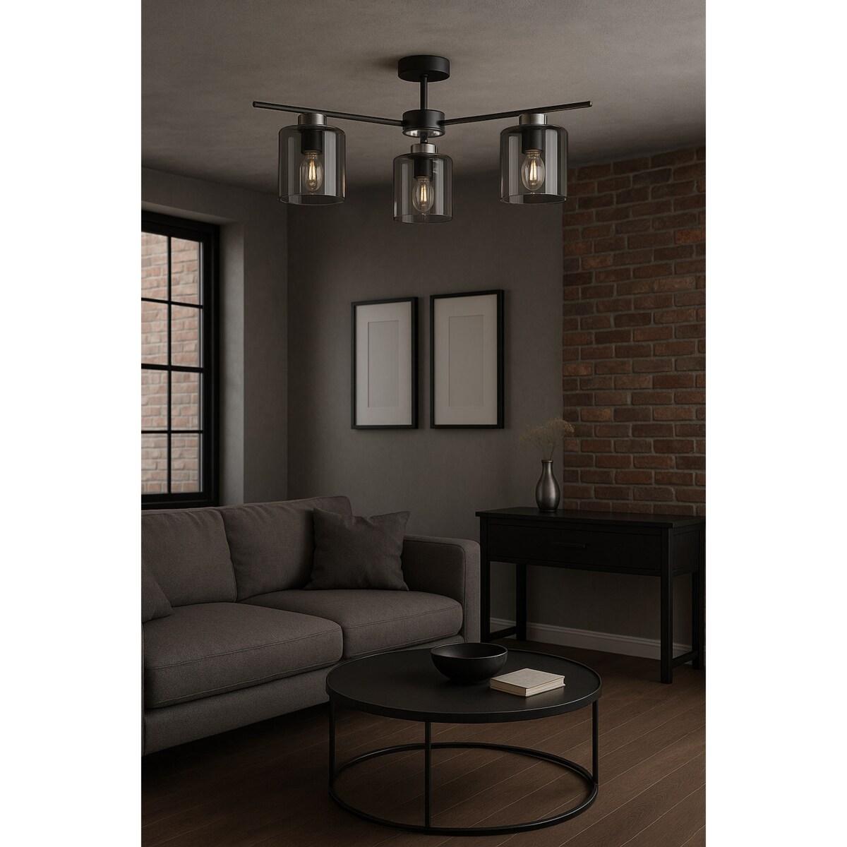 Lampa sufitowa K-5526 z serii LUNA