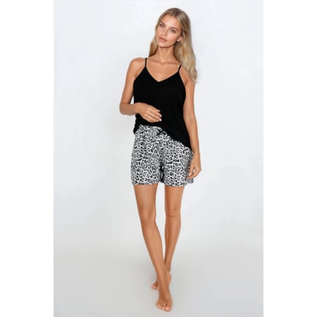 Piżama Iconic Jungle Black, M