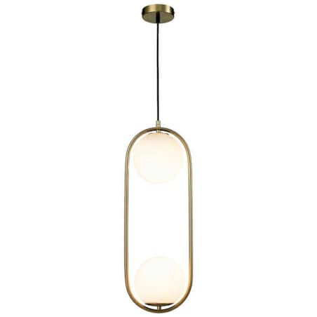 Kulista lampa wisząca Aurelia Twin MSE010100303 złota