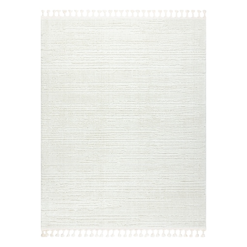 Dywan SEVILLA AC53B paski, prążki biały 140x190 cm